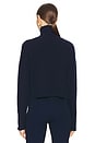 view 3 of 4 Sable Turtleneck Sweater in Midnight Navy