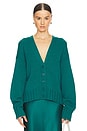 view 1 of 4 Tisch Relaxed Cardigan in Marine Teal