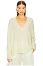 view 1 of 4 Nylah Pullover Sweater in Pale Citron