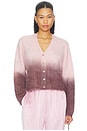 view 1 of 4 Jolie Cropped Ombre Crewneck Sweater in Soft Pink Multi