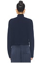 view 4 of 4 Sable Turtleneck Sweater in Midnight Navy
