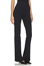 view 2 of 6 Petra Subtle Flare Legging in Black