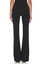 view 4 of 6 Petra Subtle Flare Legging in Black