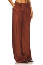 view 2 of 6 Gemma Pull On Straight Leg Pant in Mahogany