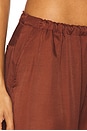 view 6 of 6 Gemma Pull On Straight Leg Pant in Mahogany