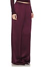 view 2 of 6 Lexi Lower Rise Relaxed Pant in Bordeaux