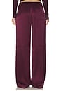 view 4 of 6 Lexi Lower Rise Relaxed Pant in Bordeaux