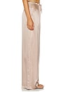 view 3 of 6 Silk Gemma Pull On Straight Leg Pant in Dune