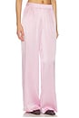 view 2 of 6 Brynn High Rise Pull On Wide Leg Pant in Soft Pink