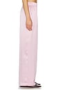 view 3 of 6 Brynn High Rise Pull On Wide Leg Pant in Soft Pink