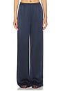 view 1 of 6 Lexi Low Rise Relaxed Pull On Pant in Midnight Navy
