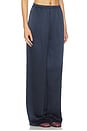 view 2 of 6 Lexi Low Rise Relaxed Pull On Pant in Midnight Navy