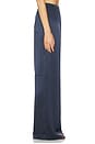 view 4 of 6 Lexi Low Rise Relaxed Pull On Pant in Midnight Navy
