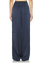 view 5 of 6 Lexi Low Rise Relaxed Pull On Pant in Midnight Navy