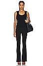 view 4 of 4 Bailey Pintuck Flare Pant in Black