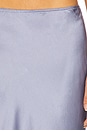 view 6 of 6 Miranda Bias Cut Skirt in Dusty Periwinkle