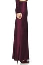 view 3 of 6 Grace Bias Cut Maxi Pull On Skirt in Bordeaux