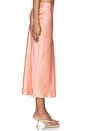 view 3 of 6 Miranda Bias Cut Pull On Skirt in Sherbert