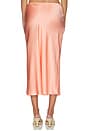 view 4 of 6 Miranda Bias Cut Pull On Skirt in Sherbert