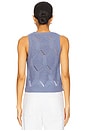 view 3 of 4 Kara Knit Tank Top in Dusty Periwinkle