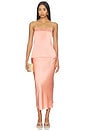 view 4 of 4 Haya Lace Trim Square Neck Cami in Sherbert