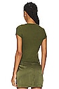 view 3 of 4 Yael Baby Tee in Olive