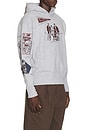 view 2 of 8 Varsity Hoodie in Heather Grey
