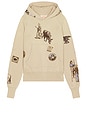 view 1 of 5 Western Hoodie in Beige