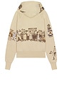 view 2 of 5 Western Hoodie in Beige