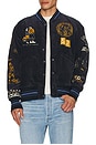 view 4 of 5 Varsity Jacket in Navy