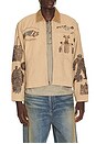 view 1 of 7 Elder Work Jacket in Pale Khaki