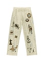 view 5 of 7 Western Pant in White