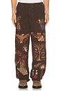 view 1 of 6 PANTALON in Olive Brown