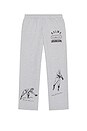 view 6 of 6 Varsity Sweatpant in Heather Grey