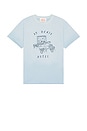 view 1 of 4 Hotel Tee in Light Blue