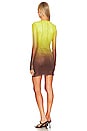view 3 of 3 Freya Mini Dress in Sulphur Spring Ombre