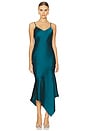 view 1 of 3 VESTIDO LUCILLE in Midnight Teal