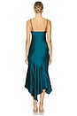 view 3 of 3 VESTIDO LUCILLE in Midnight Teal