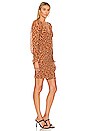 view 2 of 3 Carly Mini Dress in Mocha Bisque