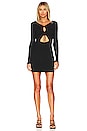 view 1 of 3 Veronica Mini Dress in Black