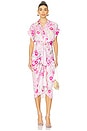 view 1 of 3 Tori Dress in Pink Hydrangea