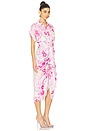 view 2 of 3 Tori Dress in Pink Hydrangea