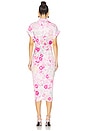 view 3 of 3 Tori Dress in Pink Hydrangea