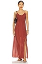 view 1 of 3 Brianna Dress in Dusty Brick