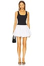 view 1 of 3 MINIVESTIDO LINNEA in Black & White
