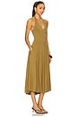 view 2 of 3 Hazel Dress in Deep Olive