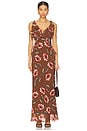 view 1 of 3 Adalina Dress in Brown