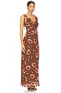 view 2 of 3 Adalina Dress in Brown