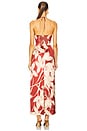 view 3 of 3 Oaklyn Dress in Rust Multi