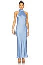 view 1 of 3 Lara Dress in Aurora Blue
